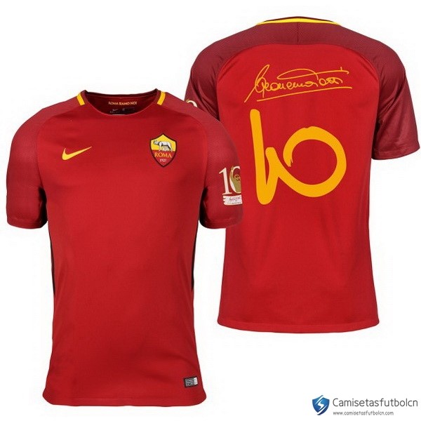 Camiseta AS Roma Primera equipo Totti 10 2017-18
